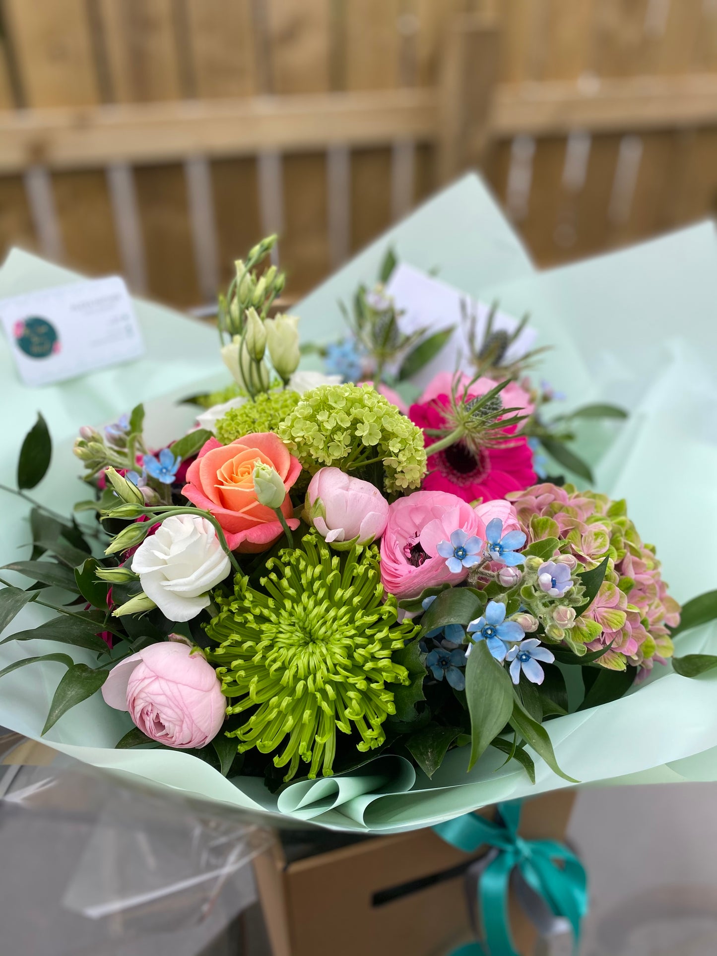 Seasonal blooms subscription