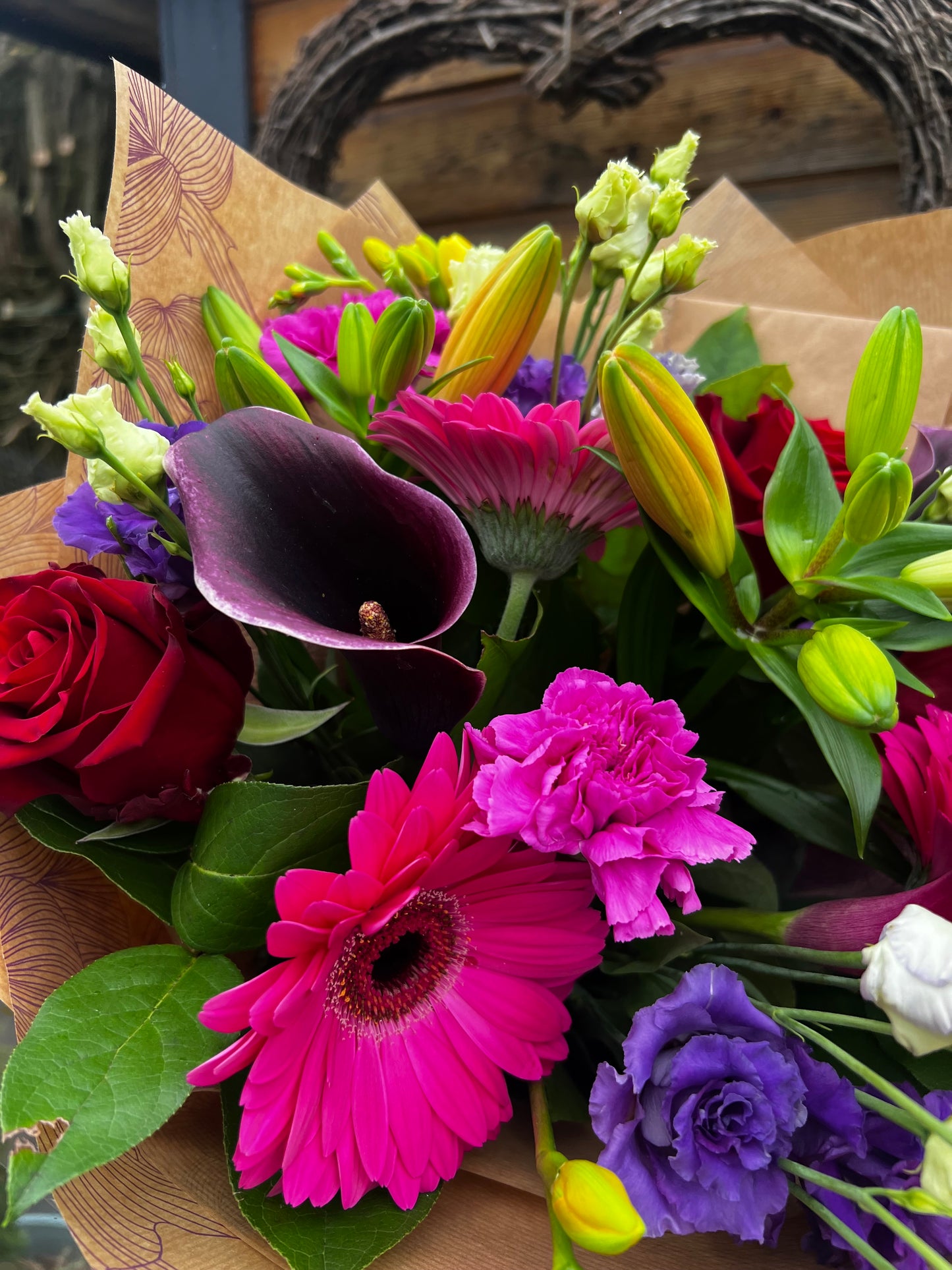 Hand Tied Bouquets - Vibrant Shades